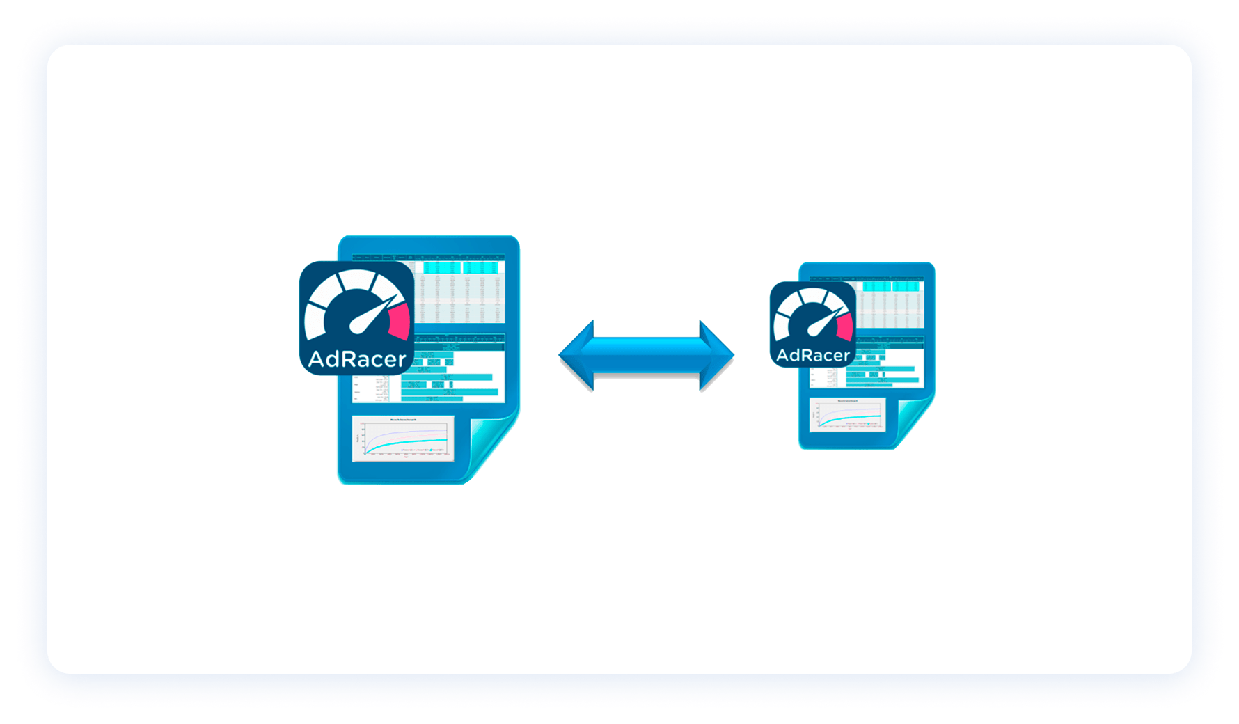 Partial or complete import and export data in the application